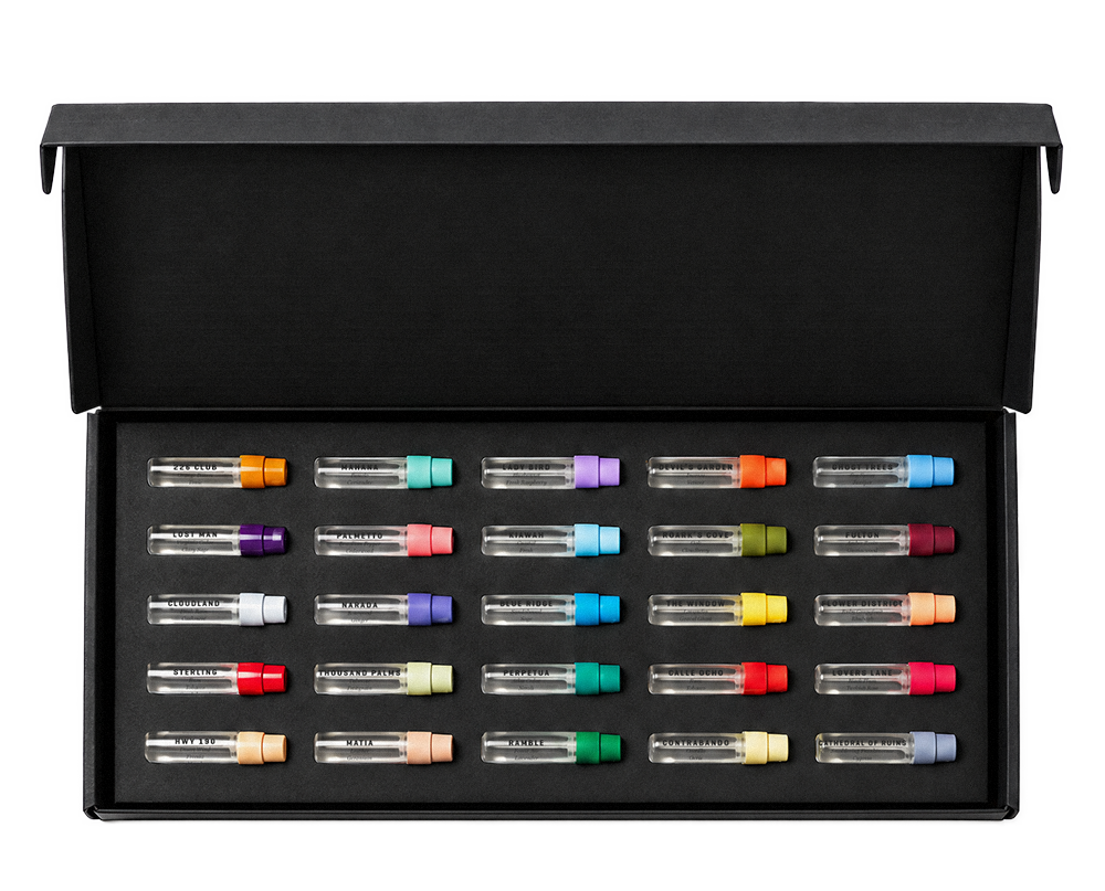 Box with 25 samples